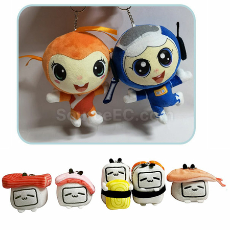 Customization Customized Doll Keychain Corporate Gifts