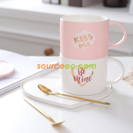 Customization Coffee Cup And Saucer Set Corporate Gifts