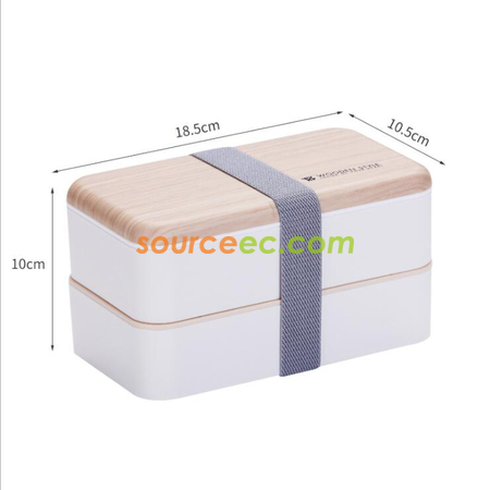 Customization Double layer Bento Box Corporate Gifts