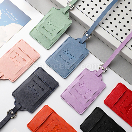 Customization PU Luggage Tag Corporate Gifts