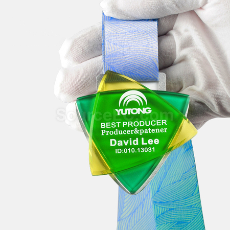 Customization Colored Glaze Medal Corporate Gifts