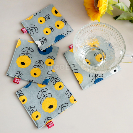 Customization Cotton Coasters Corporate Gifts