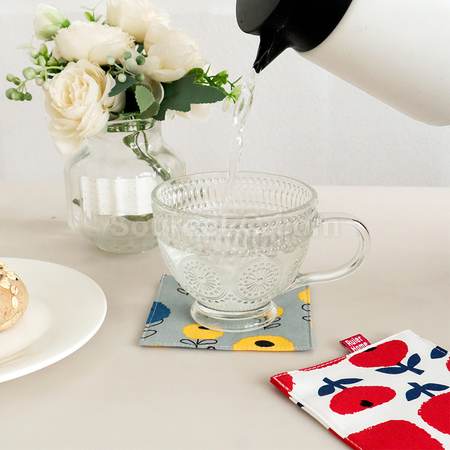 Customization Cotton Coasters Corporate Gifts