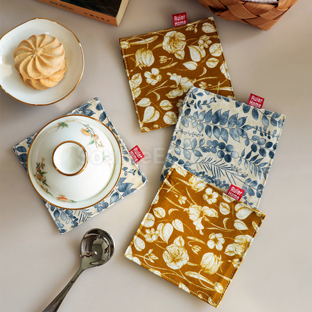 Customization Cotton Coasters Corporate Gifts