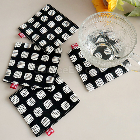 Customization Cotton Coasters Corporate Gifts