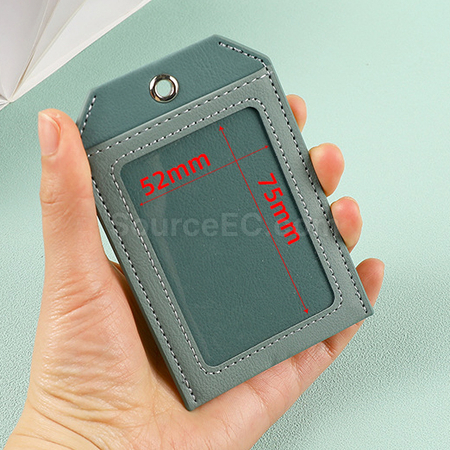 Customization PU Badge Holder Corporate Gifts