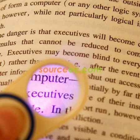 Customization Magnifier Key with LED Light Corporate Gifts