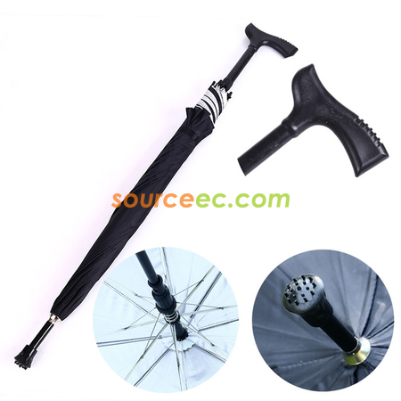 Umbrella with Walking Stick