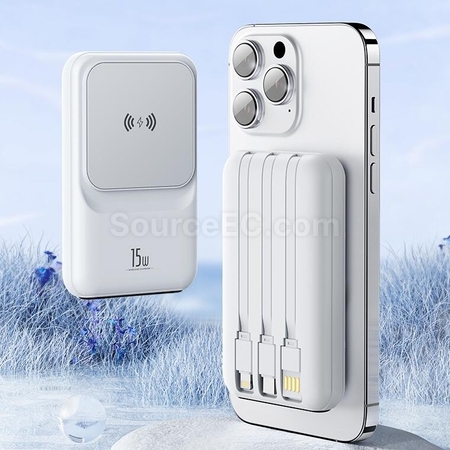 Customization Fast Charging Comes With Wireless Charging Power Bank Corporate Gifts