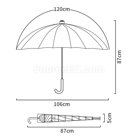 Customization Straight Umbrella Corporate Gifts