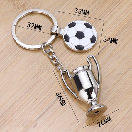 Customization Football Keychain Corporate Gifts