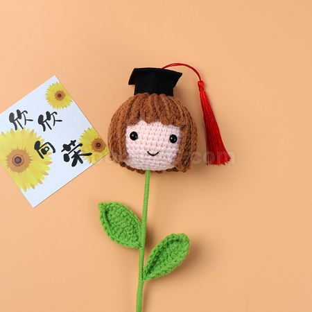 Customization Graduates Knitting Doll Bouquets Corporate Gifts