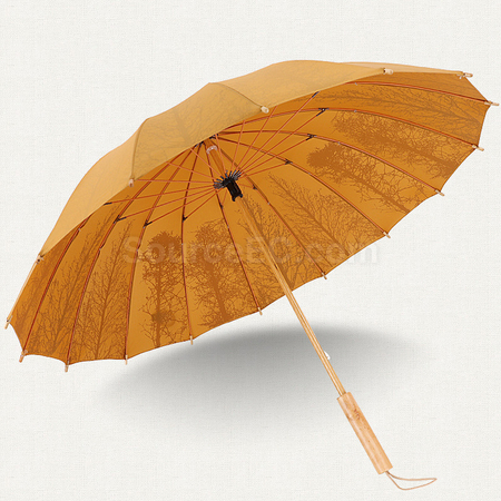 Customization Solid Wood Umbrella Corporate Gifts