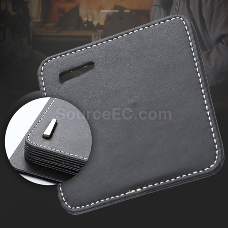 Customization PU Coasters Corporate Gifts