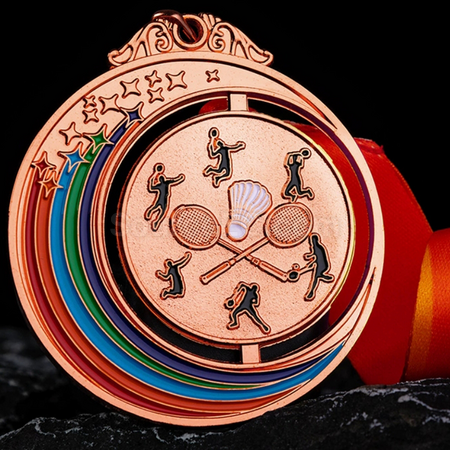 Customization Badminton Metal Medal Corporate Gifts