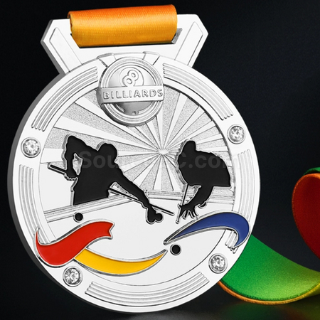 Customization Billiards Metal Medal Corporate Gifts