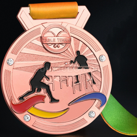 Customization Table Tennis Metal Medal Corporate Gifts