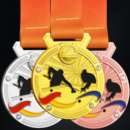 Customization Billiards Metal Medal Corporate Gifts