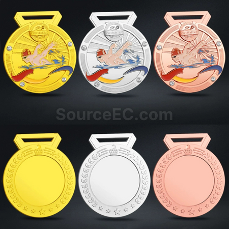 Customization Swimming Metal Medal Corporate Gifts