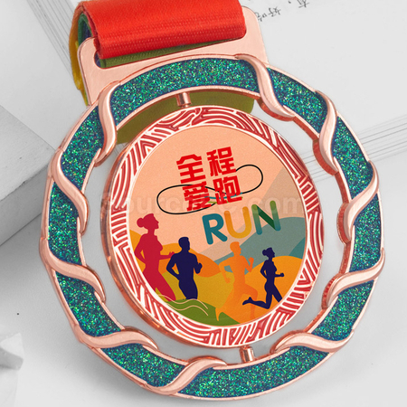 Customization Rotating Metal Medal Corporate Gifts