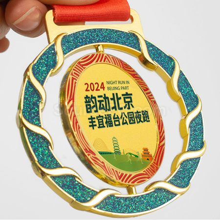 Customization Rotating Metal Medal Corporate Gifts