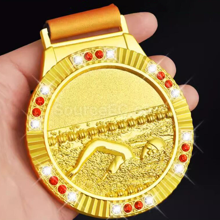 Customization Swimming Metal Medal Corporate Gifts