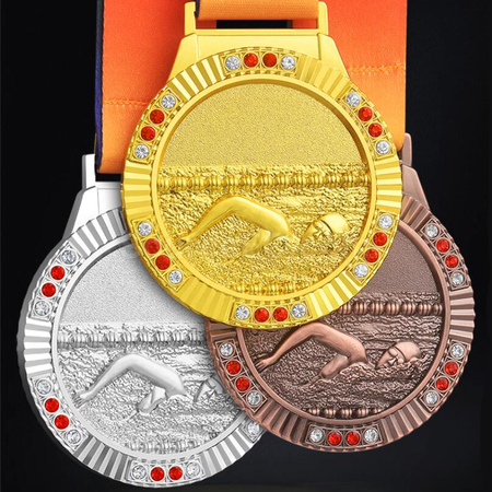 Customization Swimming Metal Medal Corporate Gifts