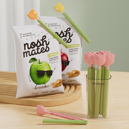 Customization Tulip Sealing Moisture-proof And Fresh-keeping Sealing Clip Corporate Gifts