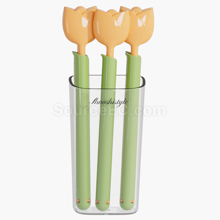 Customization Tulip Sealing Moisture-proof And Fresh-keeping Sealing Clip Corporate Gifts