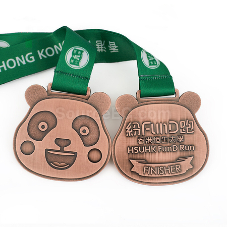 Customization Panda Metal Medal Corporate Gifts