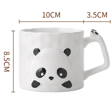 Customization Panda Ceramic Cup Corporate Gifts