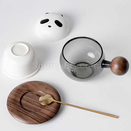 Customization Panda Ceramic Cup Corporate Gifts