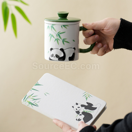Customization Signature Pen+Ceramic Cup+Notebook Suit Corporate Gifts