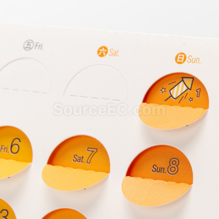 Customization Dog-Eared Desk Calendar Corporate Gifts