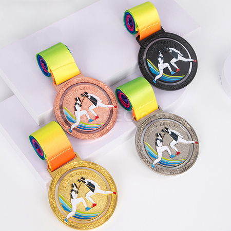 Customization Fencing Medal Corporate Gifts