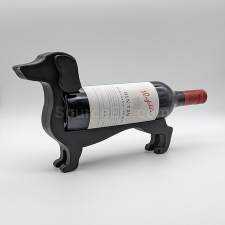 Customization Sausage dog red wine bottle rack Corporate Gifts