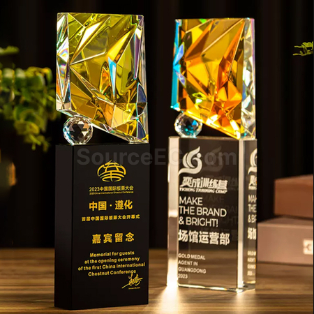 Customization Crystal Trophy Corporate Gifts