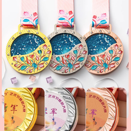 Customization Blossoms Medal Corporate Gifts