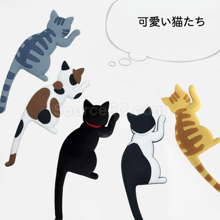Customization Cat refrigerator with magnetic hook Corporate Gifts