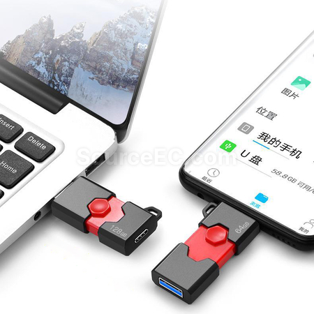 Customization Type-C USB Flash Drive Corporate Gifts