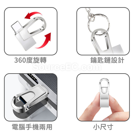 Customization Type-C USB Flash Drive Corporate Gifts
