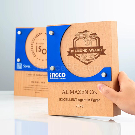 Customization Wooden Plate Corporate Gifts