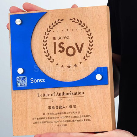 Customization Wooden Plate Corporate Gifts