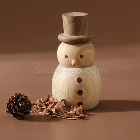 Customization Snow Man Aroma Wood Corporate Gifts