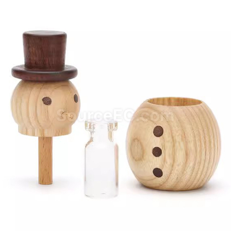 Customization Snow Man Aroma Wood Corporate Gifts