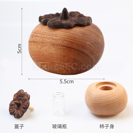 Customization Persimmon Aroma Wood Corporate Gifts