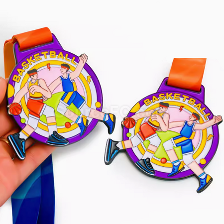 Customization Basketball Metal Medal Corporate Gifts