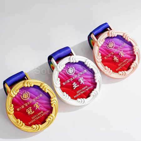 Customization Wave Metal Medal Corporate Gifts