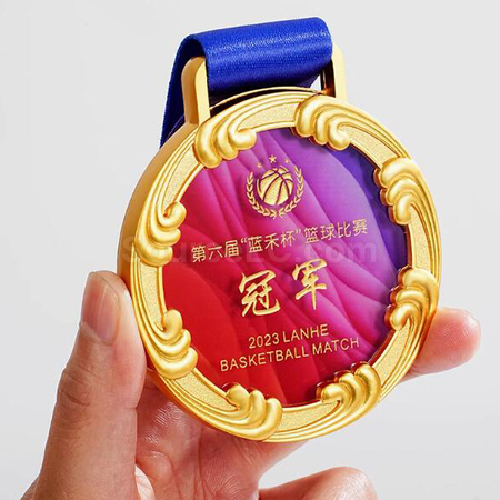Customization Wave Metal Medal Corporate Gifts