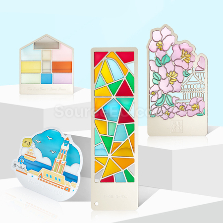 Customization Hollow Glazed Paint Magnet Bookmark Corporate Gifts